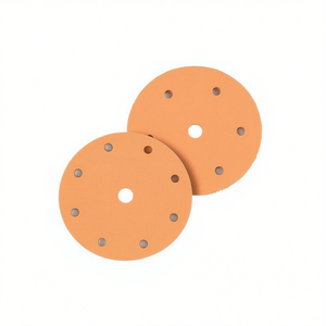 Disque de ponçage Velcro Ttake 8+1 trous, grain 320, abrasif corindon pour le polissage du bois et du métal - Product Image 2