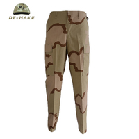 Uniforme tactique de camouflage désertique BDU Rip-Stop unisexe en polyester/coton pour utilisation en extérieur