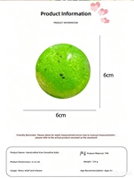 Boule de Slush Kiwi Faite à la Main, Son ASMR Slush Vaseline, Jouet Anti-Stress Réaliste Non Rebondissant pour Décompression