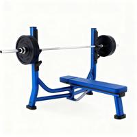 Banc d'exercice en acier à hauteur réglable, rack de musculation moderne pour usage commercial, design écologique, banc de musculation sécurisé pour l'entraînement avec poids