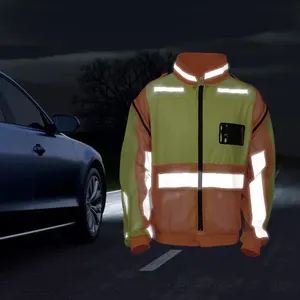 Lx High Visibility Security Reflective Jacket Veiligheid Reflecterende Bouw Jassen Veiligheidsjas Voor Man