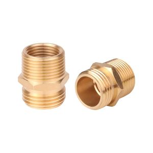Brass Garden Hose Connector Threaded Pipe 57mm BS Standard Durable Outdoor Water Adapter For Bulk Hose Use - Product Image 4