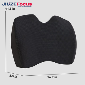 Comfortable Lumbar <strong>Support</strong> Pillow <strong>for</strong> <strong>Bed</strong> Sleeping Improve Posture <strong>Back</strong> Pain Relief Memory Foam Quilted Removable Washable - Product Image 4