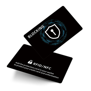 Rfid tùy chỉnh in chất liệu PVC chống trộm RFID NFC chặn thẻ cho Protector ghi nợ hoặc thẻ tín dụng - Product Image 4