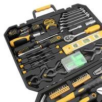 Boîte à outils Shunfa, ensemble combiné de 168 pièces, clé à douille multifonctionnelle, étui de transport en plastique, réparation automobile, usage domestique