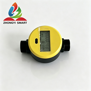 ZHONGYI DN15 Smart Ultrasonic <b>Water</b> <b>Meter</b> OEM Nylon Shell LoRaWAN NB-IoT GPRS IP65 Class B R250 Domestic <b>Flow</b> Monitoring - Product Image 1