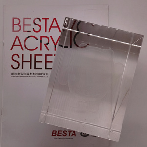 Lámina de material acrílico de plexiglás <span class=keywords><strong>extruido</strong></span> fundido transparente de tamaño personalizado, lámina acrílica de extrusión de placa de <span class=keywords><strong>poliestireno</strong></span> - Product Image 4