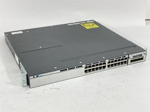 Commutateur GBE 24 ports <span class=keywords><strong>WS</strong></span> <span class=keywords><strong>C3750X</strong></span> <span class=keywords><strong>24T</strong></span> <span class=keywords><strong>S</strong></span> avec 2x 350WAC et module C3KX NM 1G - Product Image 1