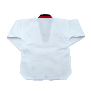 Traje de entrenamiento Dobok unisex para niños poliéster/algodón de secado rápido bordado De <span class=keywords><strong>Taekwondo</strong></span> para Niños y Niñas Ropa de artes marciales - Product Image 3