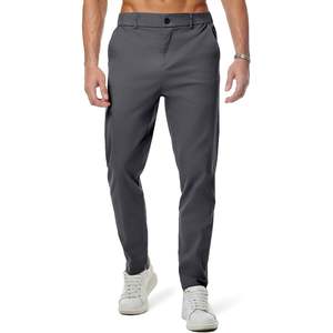2025 pantalones casuales de pana para hombre, talla XL, 100% de algodón, antiarrugas, lavado de colores, patrón recto, plisado de rayas laterales - Product Image 2