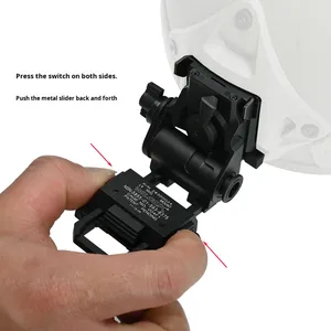 Soporte de Montaje para Casco Táctico Tri-Claw Warfalcon L4G24 NVG, Conector de Visión Nocturna de Metal CNC para PVS 15 18 31 GPNVG18 - Product Image 3