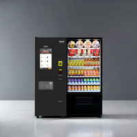 Distributeur automatique de boissons et de snacks TCN, à pièces, multifonctionnel, entièrement automatique, pour les entreprises de café