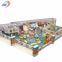 Produsen Peralatan Taman Bermain Komersial Anak-Anak, Desain 3D Gratis Indoor, Kastil Nakal dengan Perosotan dan Kolam Bola