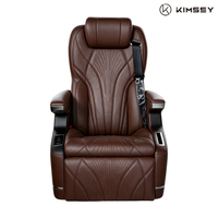 Siège modifié JS01 KIMSEY, confort de niveau avion, bicolore, pour Vito Metris W447 W448