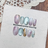 Prix de gros usine – Ongles press-on minimalistes courts à couverture complète faits à la main – Faible MOQ – Designs personnalisés – Expédition mondiale rapide