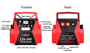Booster de batterie d'urgence 4000A pour moteurs 8L 42000mAh avec PD USB-C - Product Image 4