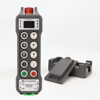 Control Remoto Industrial de 8 Botones y Una Sola Velocidad con Batería de Litio de 5000 mAh, Incluye una Batería de Litio y un Cargador Gratis