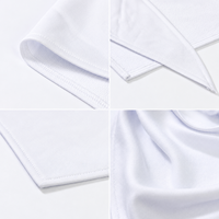 Bandana vierge en polyester pour chien à sublimation, à attacher – Écharpes vierges pour animaux de compagnie pour boutiques d'animaux – Accessoire vestimentaire personnalisé pour animaux