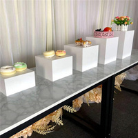 Présentoir à desserts en acrylique pour buffet, gâteaux, snacks, repas froids, pause thé, centre de table de mariage