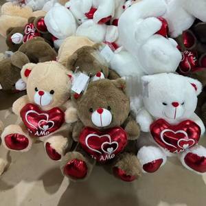 Orsacchiotto di Peluche Personalizzato Botu per San Valentino, Rosso con Cuore, Morbido al Tatto, Regalo per la Festa della Mamma, <span class=keywords><strong>Natale</strong></span>, Ragazze - Product Image 6
