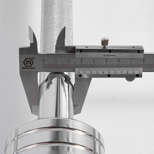 Bitki toptan çift rulman tipi ağırlık kaldırma düz çubuk özelleştirilebilir çelik halter Bar raf - Product Image 2