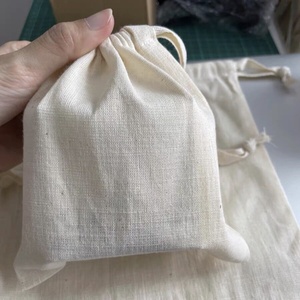 Promotion Jute <span class=keywords><strong>chanvre</strong></span> sac toile de jute lin petite <span class=keywords><strong>pochette</strong></span> bijoux sac mariage/noël faveur pochettes et sacs-cadeaux avec Logo - Product Image 1