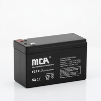 Meilleure batterie au plomb-acide scellée rechargeable 12V 7Ah longue durée pour appareils solaires domestiques, voiturettes de golf, outils électriques, jouets