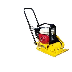 Hand Held Mesin Diesel Bergetar Tanah Plate Compactor Harga