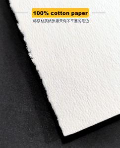 Bloc de <span class=keywords><strong>papier</strong></span> <span class=keywords><strong>aquarelle</strong></span> noir en coton 300 g/m², 20 feuilles, pressé à chaud sans acide, prix d'usine, vente chaude en gros - Product Image 5