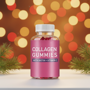 เยลลี่คอลลาเจนอะคอร์<span class=keywords><strong>น</strong></span>วีลพร้อมไบโอติ<span class=keywords><strong>น</strong></span>วิตามิ<span class=keywords><strong>น</strong></span>สำหรับผู้ใหญ่ หลายสี 60 เม็ดต่อขวด (ขายส่ง) - Product Image 5