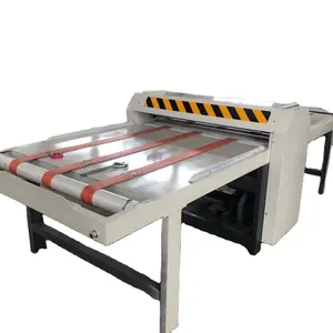 Mesin ZH-MQJ1200 Cina Mesin Kotak Kardus Kaku Pemotong Mati Pipih Die Mesin Pemotong untuk Kardus Laminating