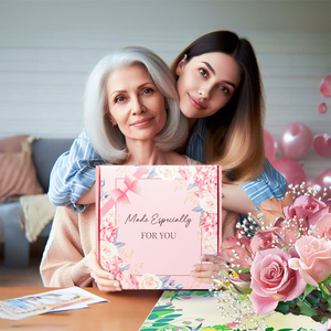 Set de Regalo 12 en 1 Peach-joy <span class=keywords><strong>para</strong></span> el Día de San Valentín, Cesta de Regalo de Papel Rosa Única <span class=keywords><strong>para</strong></span> Mujer con Artículos Relajantes - Product Image 4