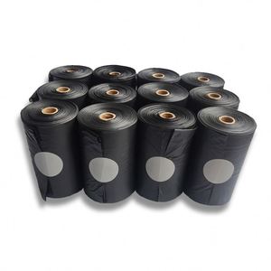 Bolsas para excremento de perro personalizadas, certificadas EN13432, de almidón de maíz+PLA+PBAT, impresas en flexografía, gruesas, a prueba de fugas y biodegradables - Product Image 3