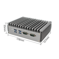 Micro Ordinateur Industriel Client Léger PC J6426 N100 4K Triple Affichage 2 COM 4g Smart Linux Iot Passerelle Pare-Feu De Bureau Mini Pc