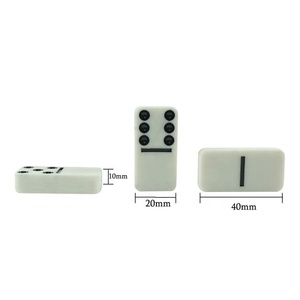 Professional Custom 4010 Double 6 White Domino 28pcs Withpacking in Black Pvc Box with <strong>for</strong> <strong>Table</strong> <strong>Board</strong> <strong>Game</strong> - Product Image 3
