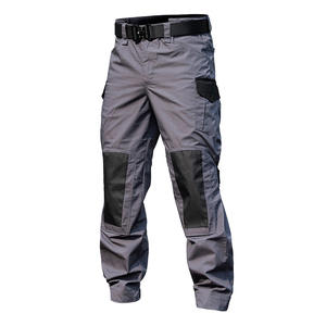 Pantalon cargo tactique camouflage en <span class=keywords><strong>jean</strong></span> à séchage rapide avec logo personnalisé pour <span class=keywords><strong>homme</strong></span> – Idéal paintball et usage décontracté - Product Image 3