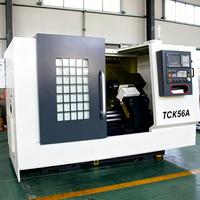 Tour CNC horizontal à lit incliné TCK600 à haute productivité, moyenne capacité, commande GSK, 8 axes, 220V, Shenghuan Metal