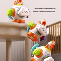 Jouet rotatif interactif sensoriel éducatif en plastique pour enfants de 2-3 ans, boîte à six faces, améliore la motricité fine