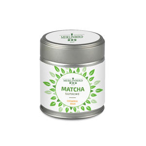 OEMプライベートラベル有機セレモニアルグレード抹茶グリーンティーパウダーブリキ缶バルクルースティーサセットボックスバッグ新人痩身 - Product Image 3