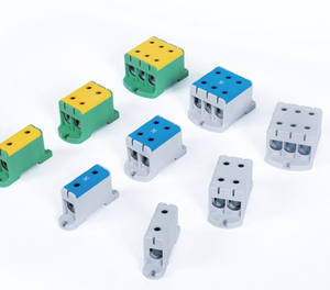 Bloc de jonction en aluminium pour <span class=keywords><strong>rail</strong></span> <span class=keywords><strong>DIN</strong></span> AL240 AL150 AL95 AL50 AL35 AL16 240mm2 95mm2 50mm2 35mm2 <span class=keywords><strong>16mm2</strong></span> - Product Image 2