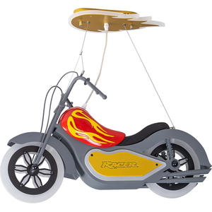 Lustre de modèle de moto de chambre à coucher d'enfants plafonnier mené décoratif pour la chambre d'enfants - Product Image 6