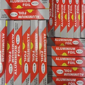 Foglio di alluminio 8011 di alta qualità foglio di carta da cucina per la casa rotolo di carta in alluminio per cucinare imballaggi alimentari