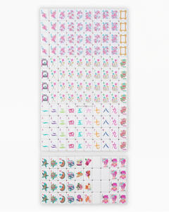 Set di Mahjong in stile americano di lusso a 4 strati 160 piastrelle Mahjong <span class=keywords><strong>Design</strong></span> moderno durevole materiale melaminico per i giochi di scacchi - Product Image 4