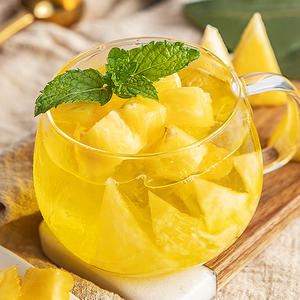 Confiture d'ananas de vrais fruits légers de 2,5 L avec emballage de sac de bouteille certifié de sécurité alimentaire de pulpe <span class=keywords><strong>pour</strong></span> les magasins de thé aux fruits et de thé à bulles - Product Image 5