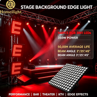 Panneau lumineux matriciel LED RGB 3-en-1 de 144 LED, 350W, DMX512, éclairage de fond de scène pour spectacles, bars, théâtres, KTV