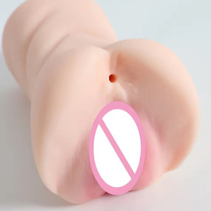 Masturbateur souple rose portable de 1,43 lb, stimulation double canal raffermissante, pénis, masturbation masculine, chatte de poche, jouets sexuels pour hommes - Product Image 5