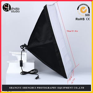 SH Photo Studio 50x70cm Single Head <b>Softbox</b> 2m <b>Light</b> Stand Photography Lighting Equipment - Product Image 5