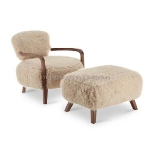 <span class=keywords><strong>Fauteuil</strong></span> en cuir d'agneau personnalisable en forme <span class=keywords><strong>de</strong></span> bonhomme <span class=keywords><strong>de</strong></span> neige <span class=keywords><strong>pour</strong></span> salon, mobilier d'intérieur <span class=keywords><strong>pour</strong></span> appartement - Product Image 1