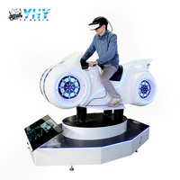 Yhy – simulateur de vélo de Moto de parc à thème de randonnée 9D Vr, simulateur de course de vitesse, Machine de jeux Vr Moto