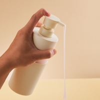 Fournisseur unique : Ensemble d'emballages pour soins corporels – Bouteilles en plastique transparentes de 300 ml, 500 ml, 750 ml pour gel douche et shampoing avec pompe à lotion
